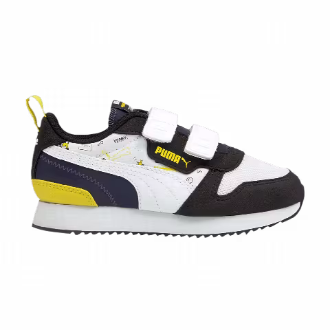 Puma Peanuts x R78 Little Kid 'Snoopy, Woodstock and Charlie Brown - Peacoat'