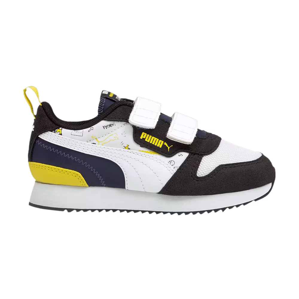 Puma Peanuts x R78 Little Kid Snoopy, Woodstock and Charlie Brown - Peacoat