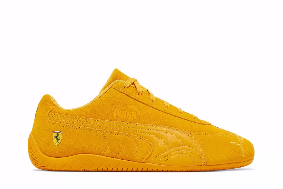 Scuderia Ferrari x Puma Speedcat Saffron, view 2