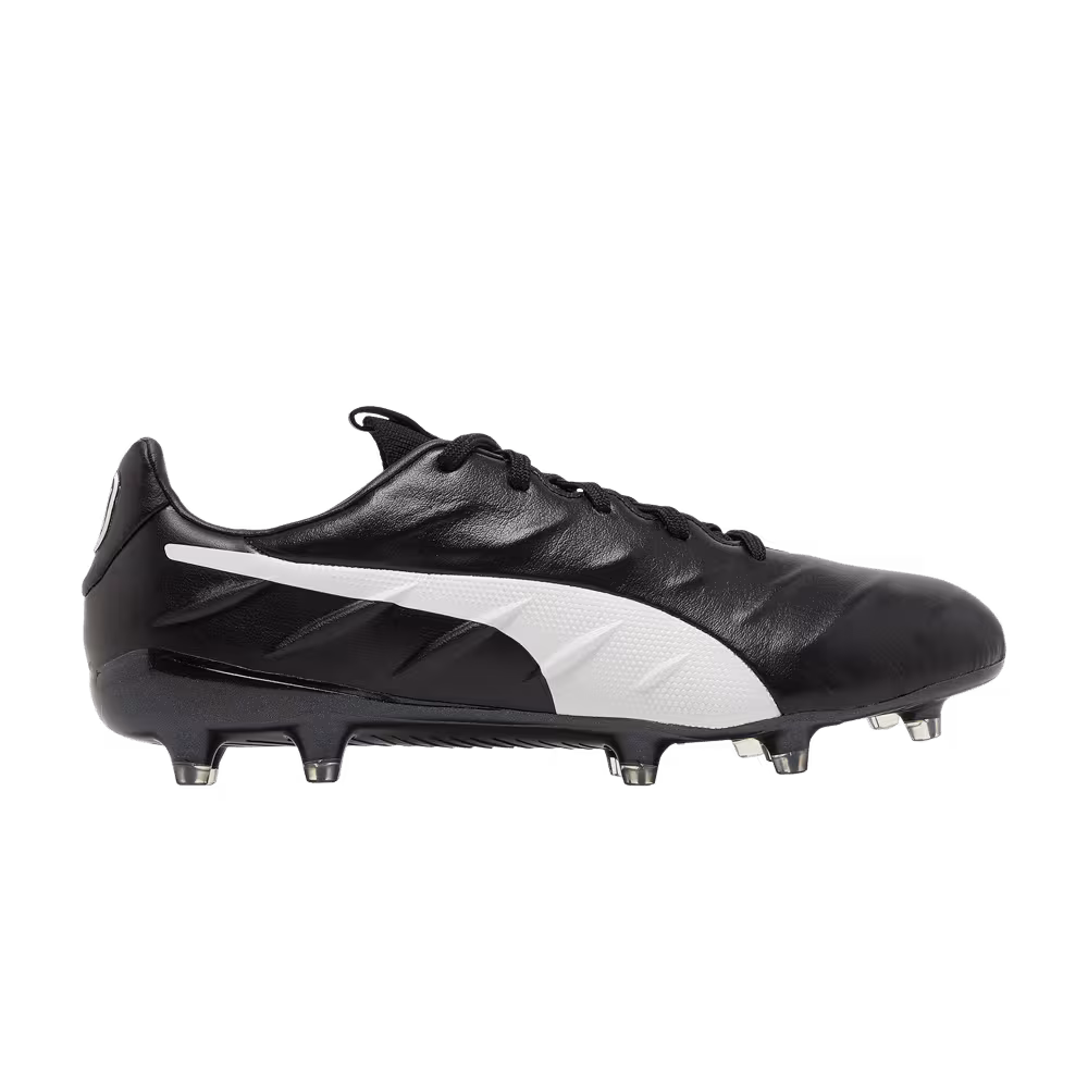 Puma King Platinum 21 FG AG Black White