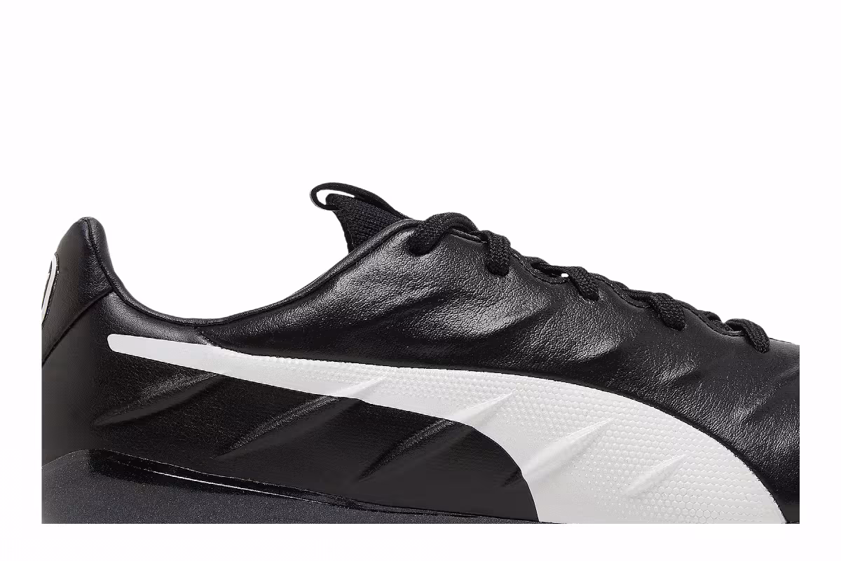 Puma King Platinum 21 FG AG Black White, view 3