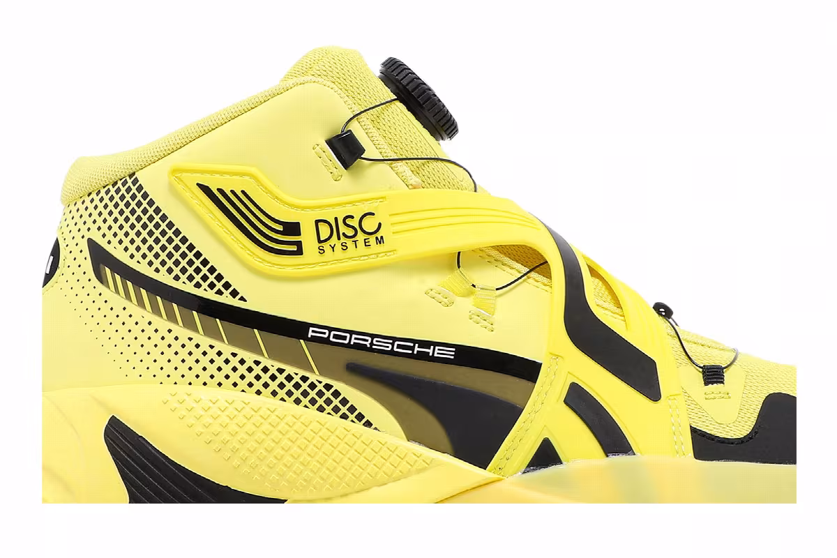 Puma Porsche Legacy x Disc Rebirth Celandine, view 3