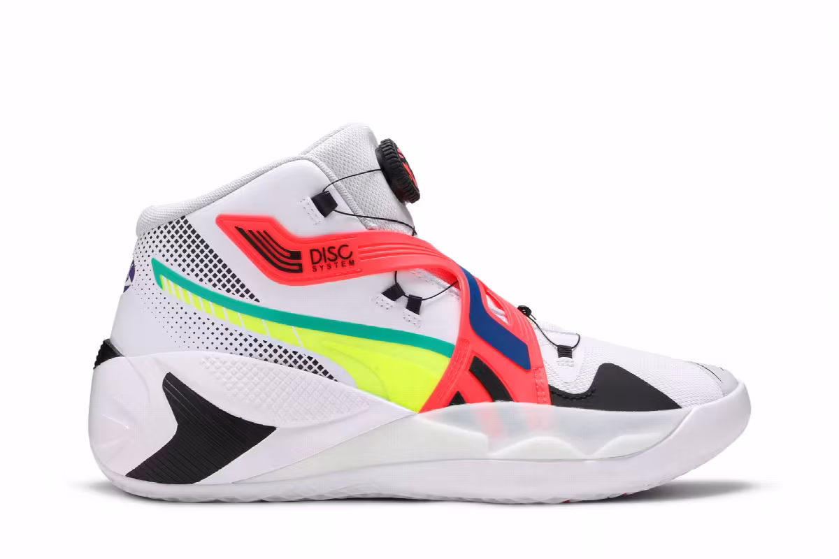 Puma Disc Rebirth White Multi, view 2