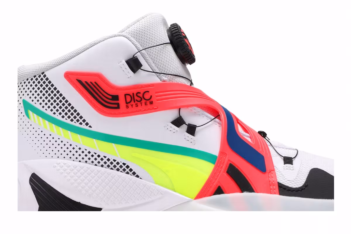 Puma Disc Rebirth White Multi, view 3