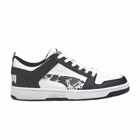 Puma Rebound LayUp Low 'Black White Camo'