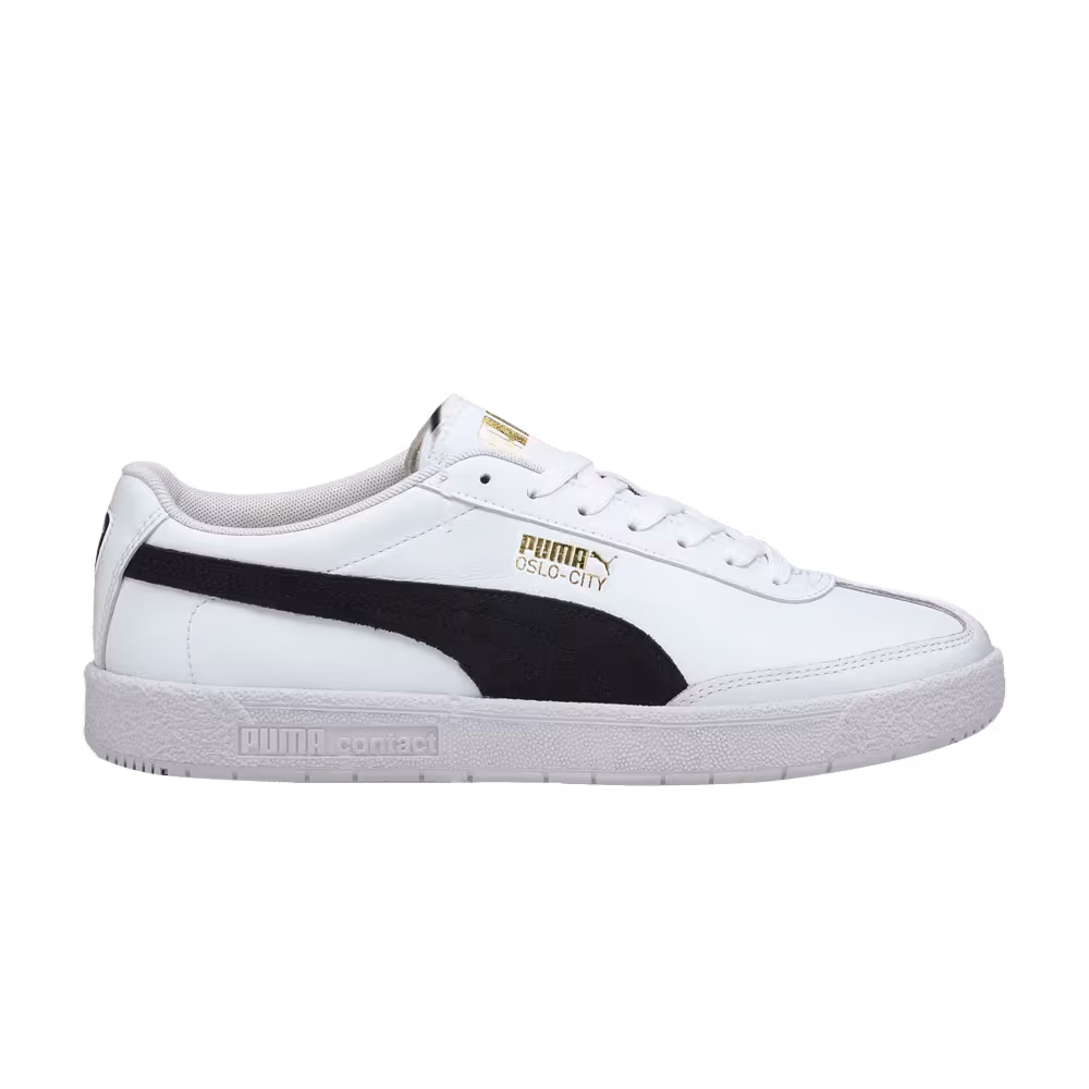 Puma Oslo-City White Black