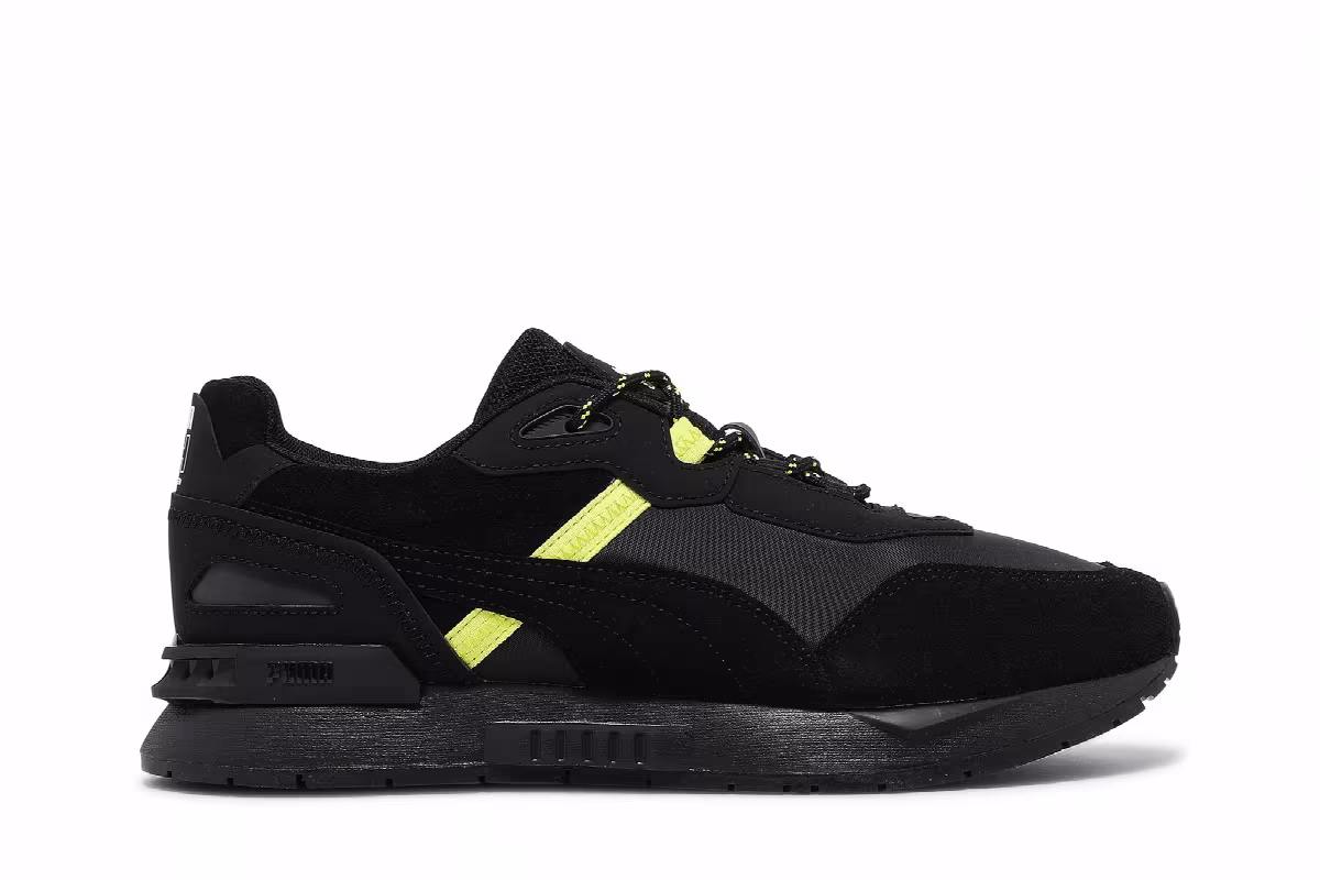 Helly Hansen x Puma Mirage Tech Black Neon, view 2