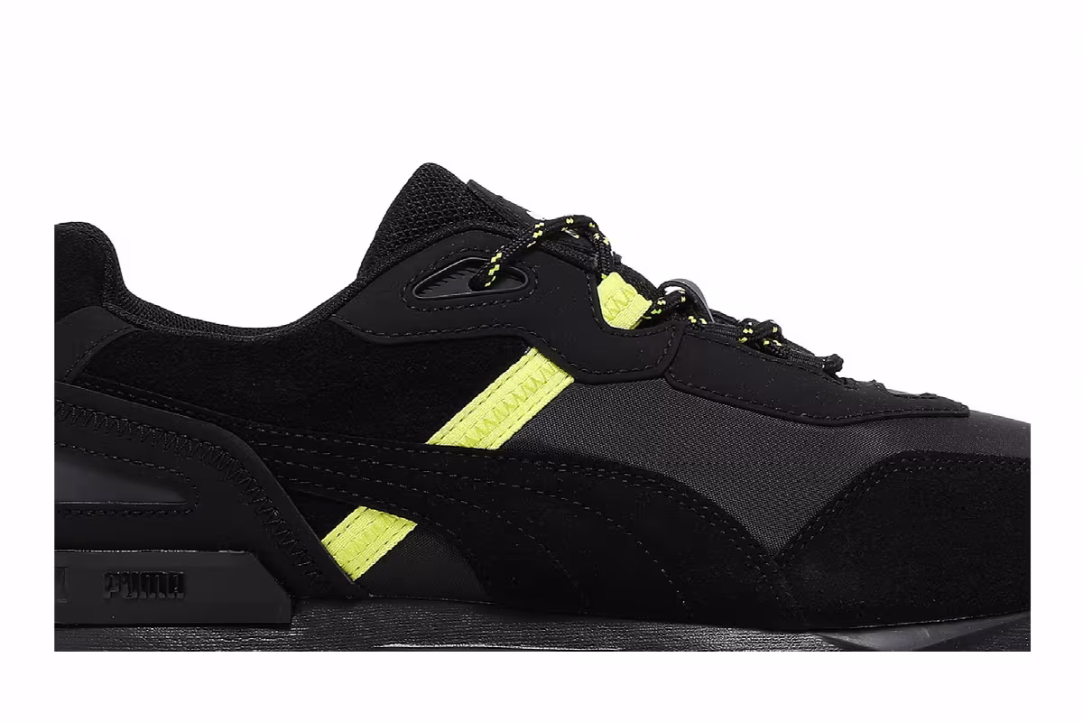 Helly Hansen x Puma Mirage Tech Black Neon, view 3