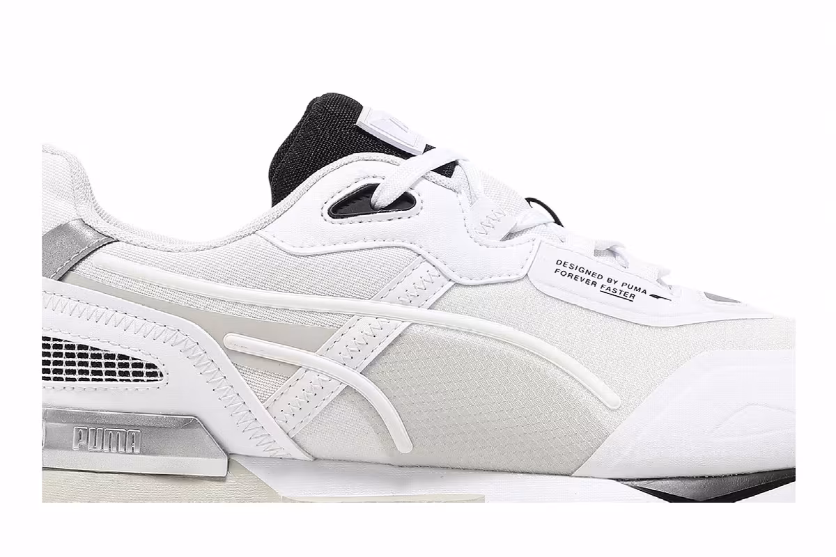 Puma Mirage Tech Core White Grey Violet, view 3
