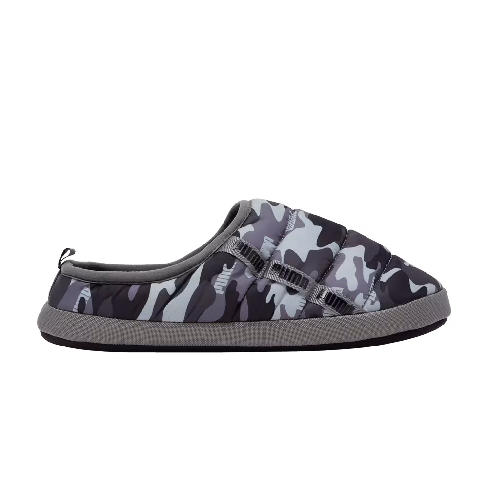 Puma Scuff Slippers Camo - Black