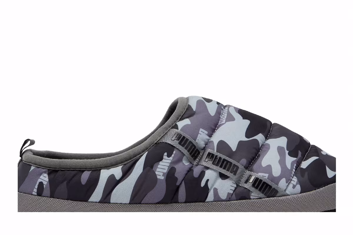 Puma Scuff Slippers Camo - Black, view 3