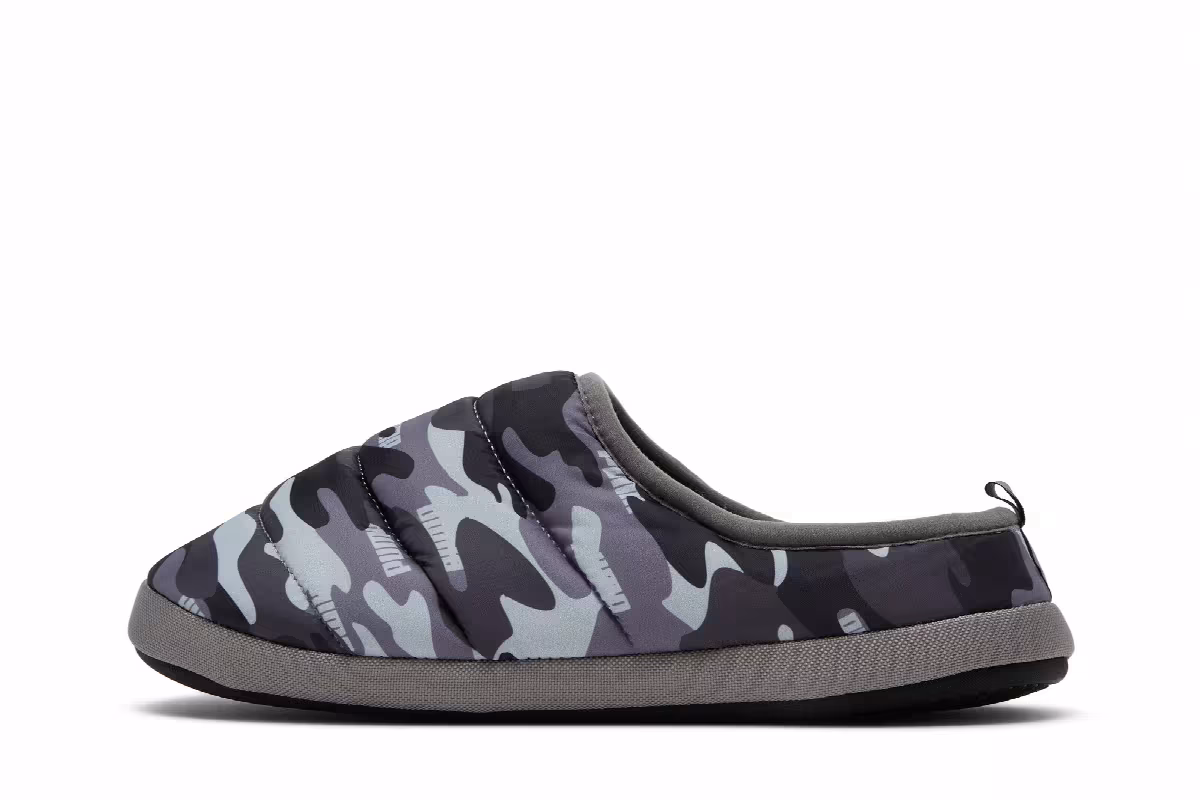 Puma Scuff Slippers Camo - Black, view 4