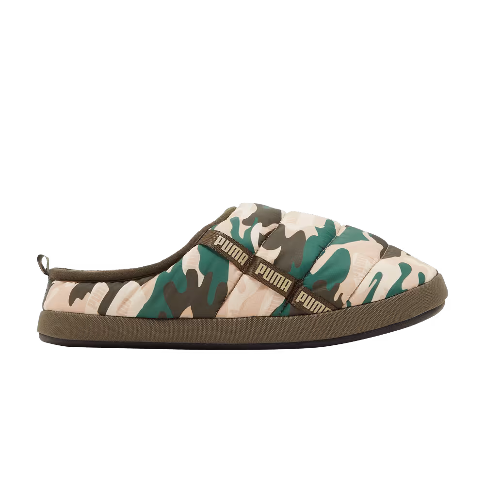 Puma Scuff Slippers Camo - Forest Night