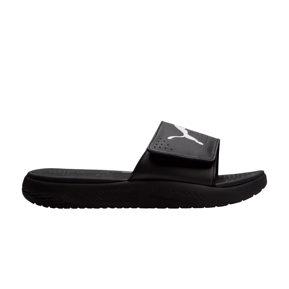 Puma Softride Slide Black White