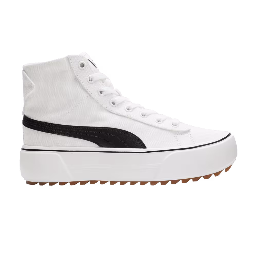 Puma Women's Kaia Mid CV White Black