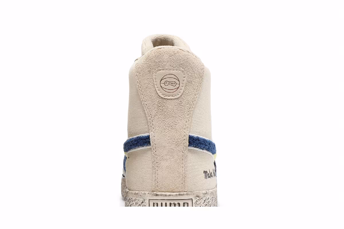 Black Fives x Puma Clyde Mid Creme Brulee, view 8