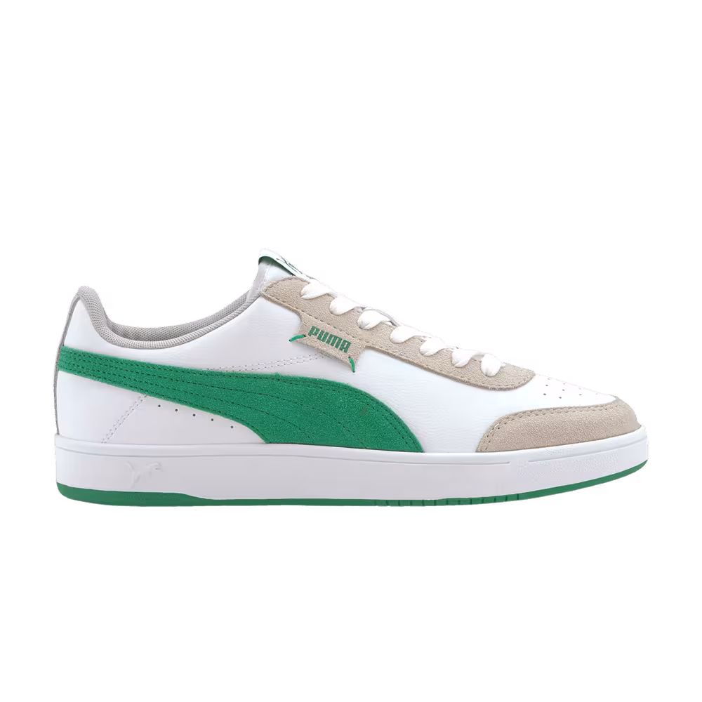 Puma Court Legend Low White Amazon Green