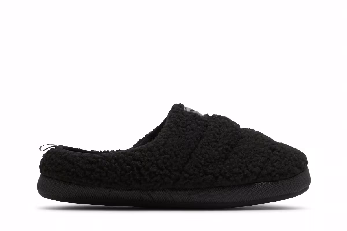 Puma Scuff Sherpa Slippers Black, view 2