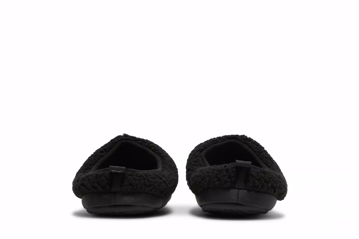 Puma Scuff Sherpa Slippers Black, view 7