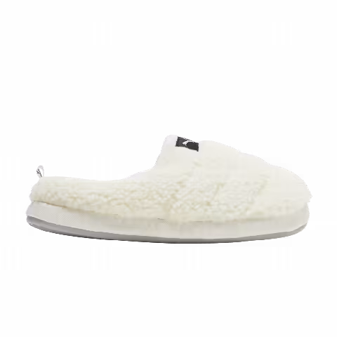 Puma Scuff Sherpa Slippers 'Whisper White'