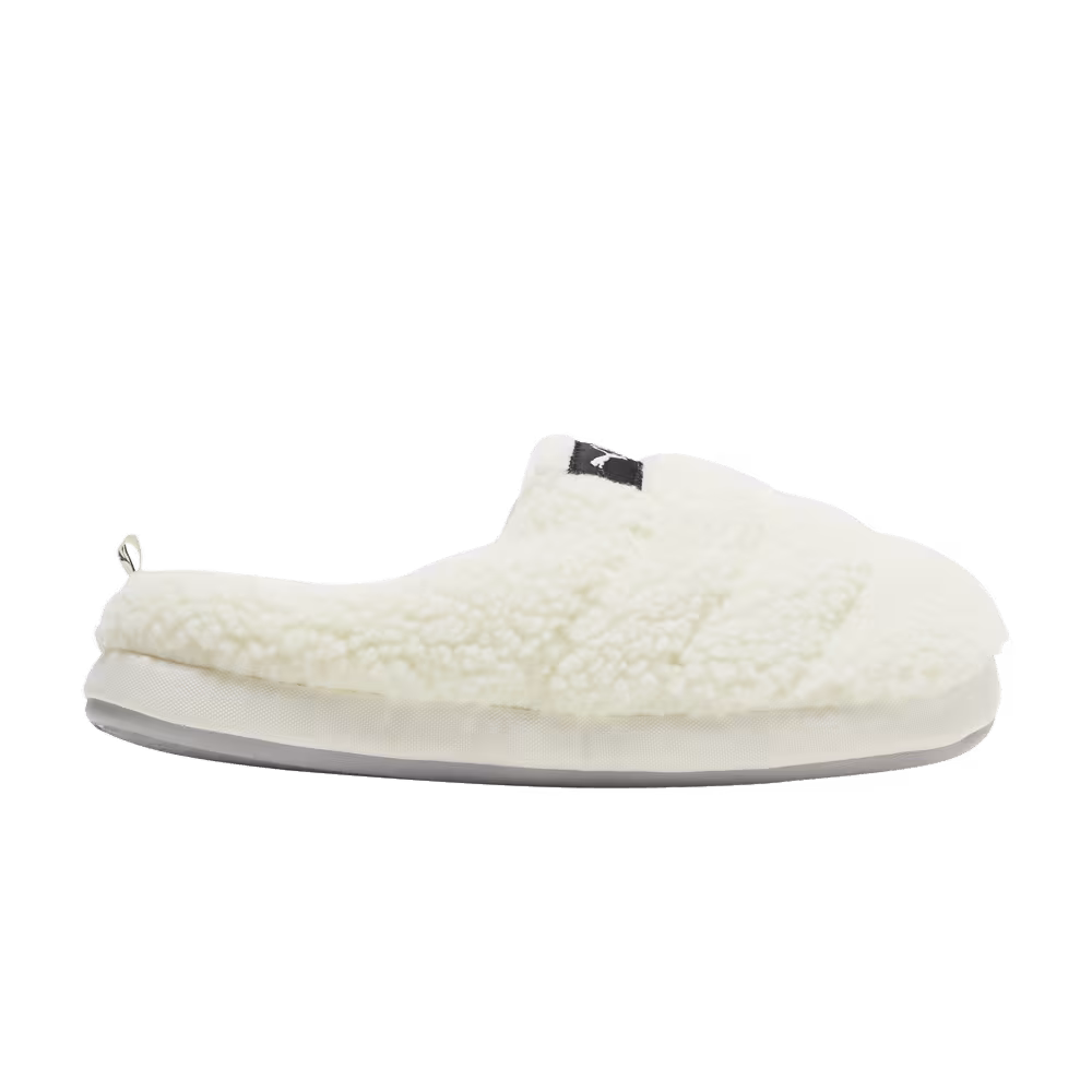 Puma Scuff Sherpa Slippers Whisper White