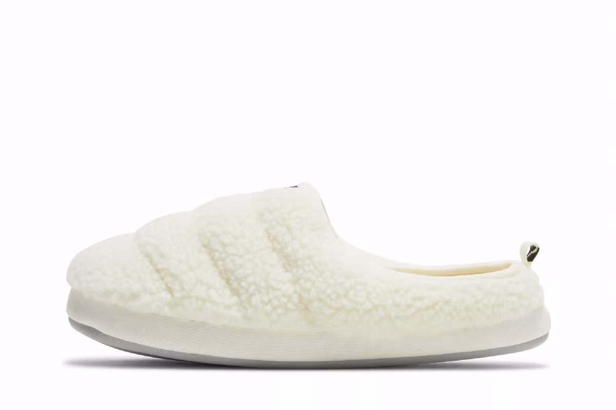 Puma Scuff Sherpa Slippers Whisper White, view 4