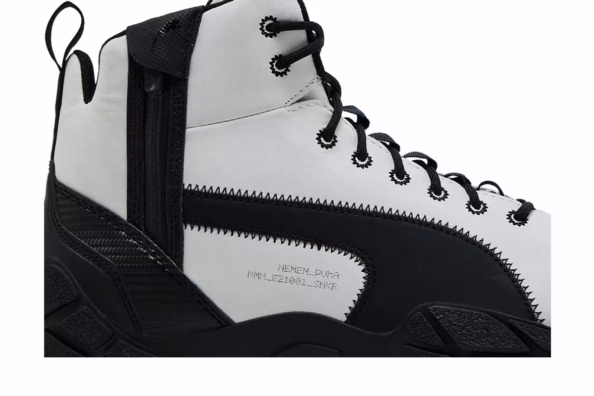 NEMEN x Puma Centaur Mid White Black, view 3