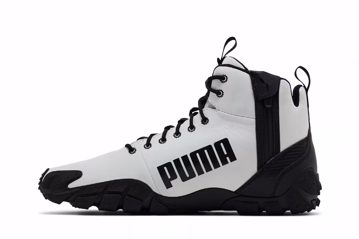 NEMEN x Puma Centaur Mid White Black, view 4