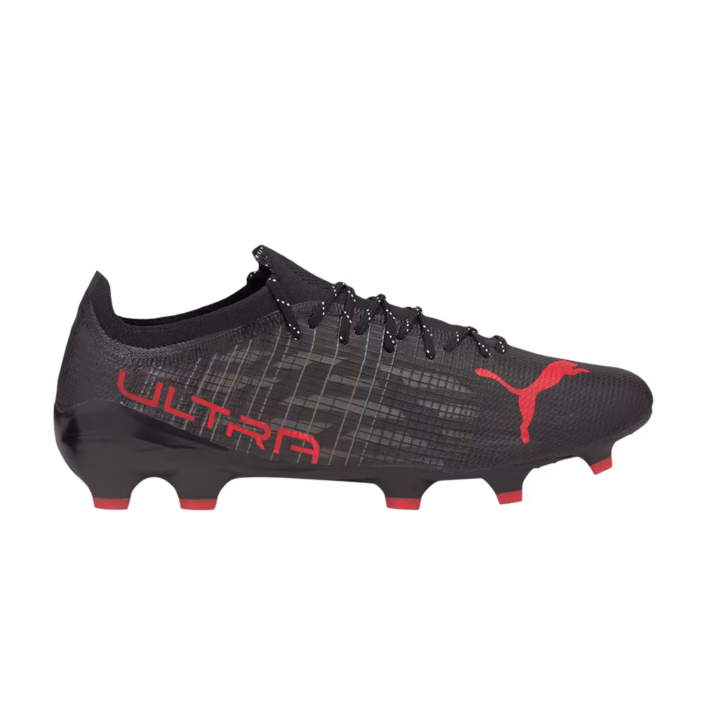 Puma Ultra 1.3 FG AG Black Sunblaze