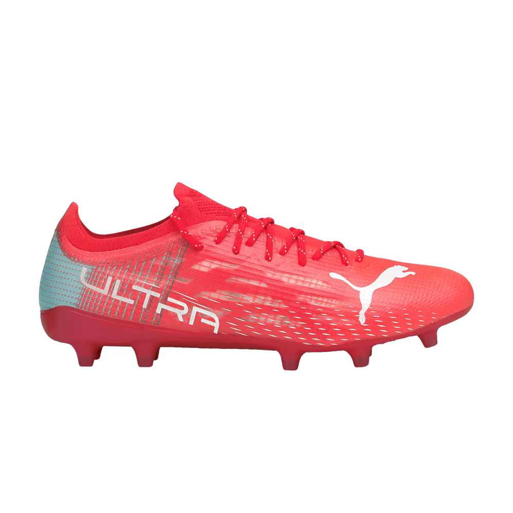 Puma Women's Ultra 1.3 FG AG Sunblaze Elektro Aqua