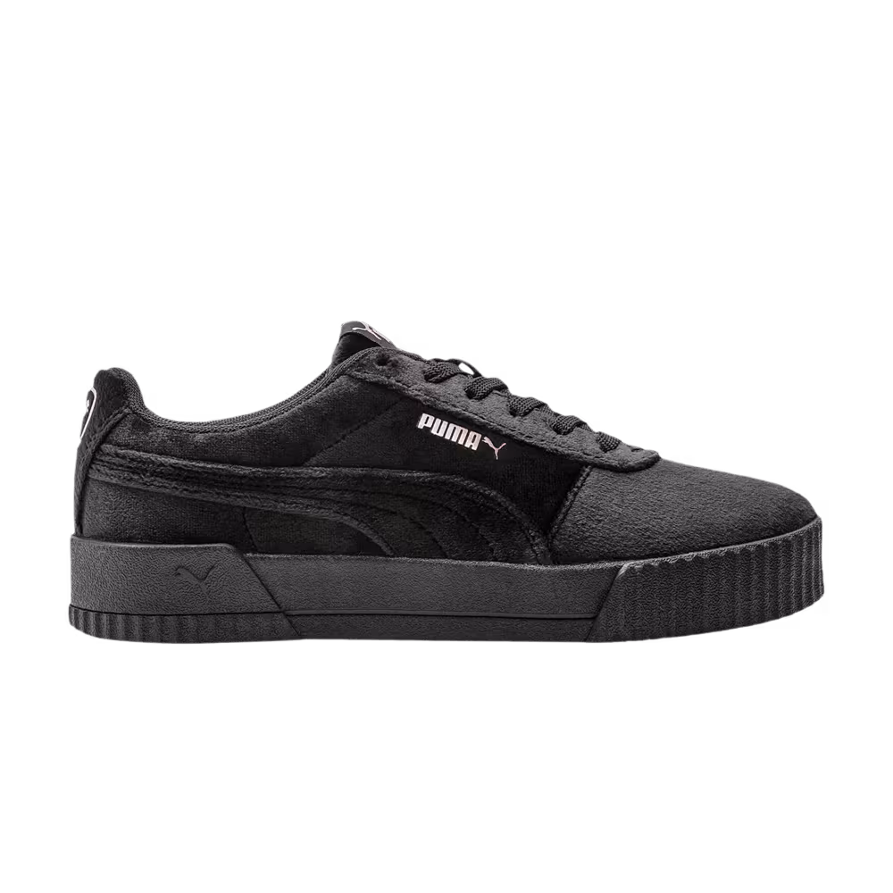 Puma Women's Carina Velvet - Black Rose Gold