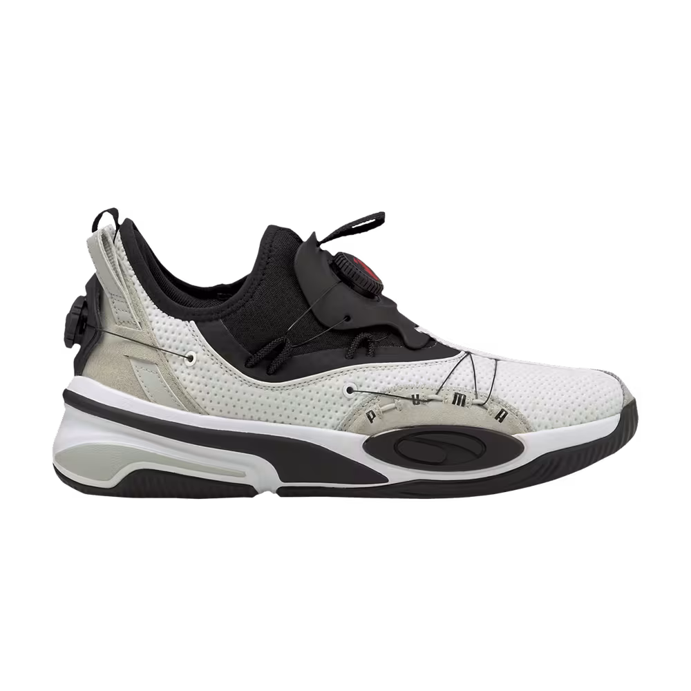 Puma Double Disc White Black