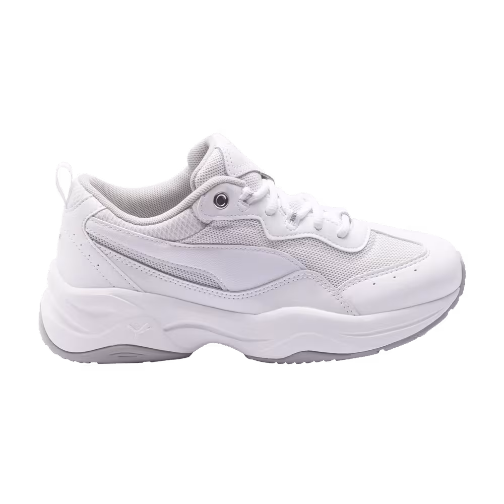 Puma Women's Cilia Patent SL White Silver