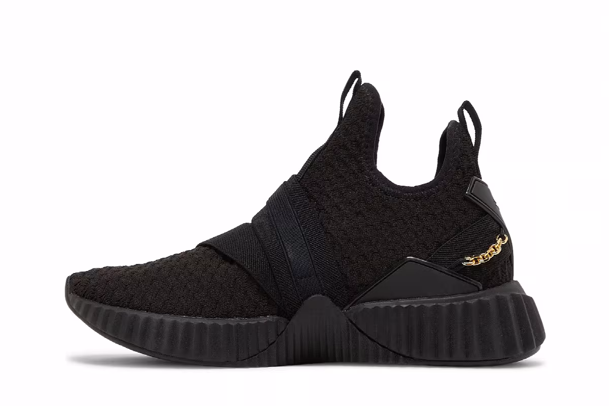 Puma Women's Defy Mid Black Gold, view 4