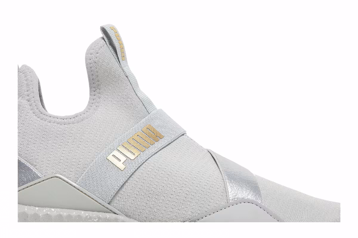 Puma Women's Defy Mid Metal High Rise Silver, view 3