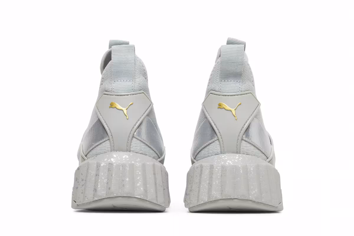 Puma Women's Defy Mid Metal High Rise Silver, view 7