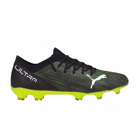 Puma Ultra 3.2 FG AG 'Black Yellow Alert'