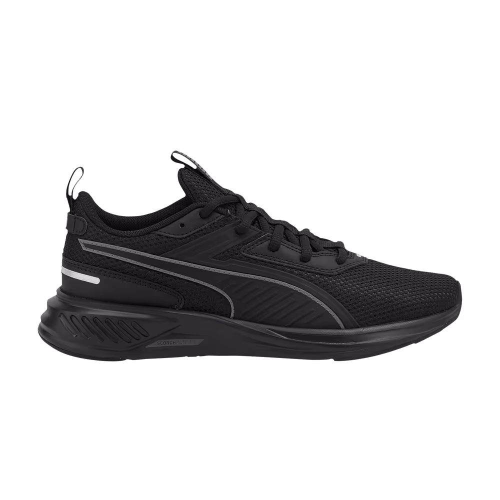 Puma Scorch Runner Black Castlerock