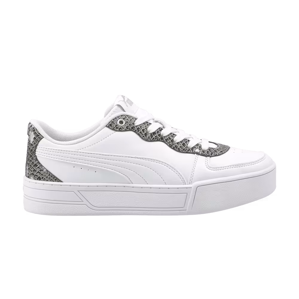 Puma Women's Skye Untamed Snakeskin - White