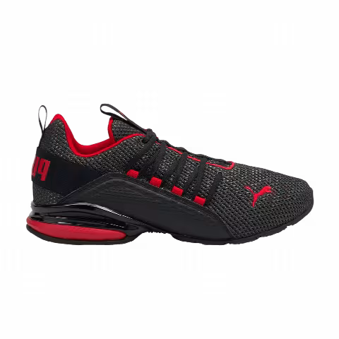 Puma Axelion LS 'Black High Risk Red'