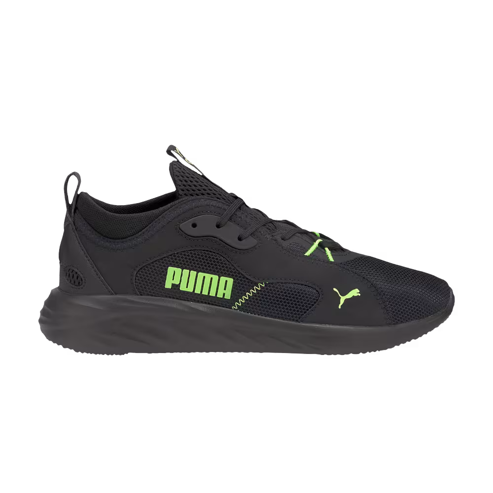 Puma Better Foam Emerge Street Black Green Glare