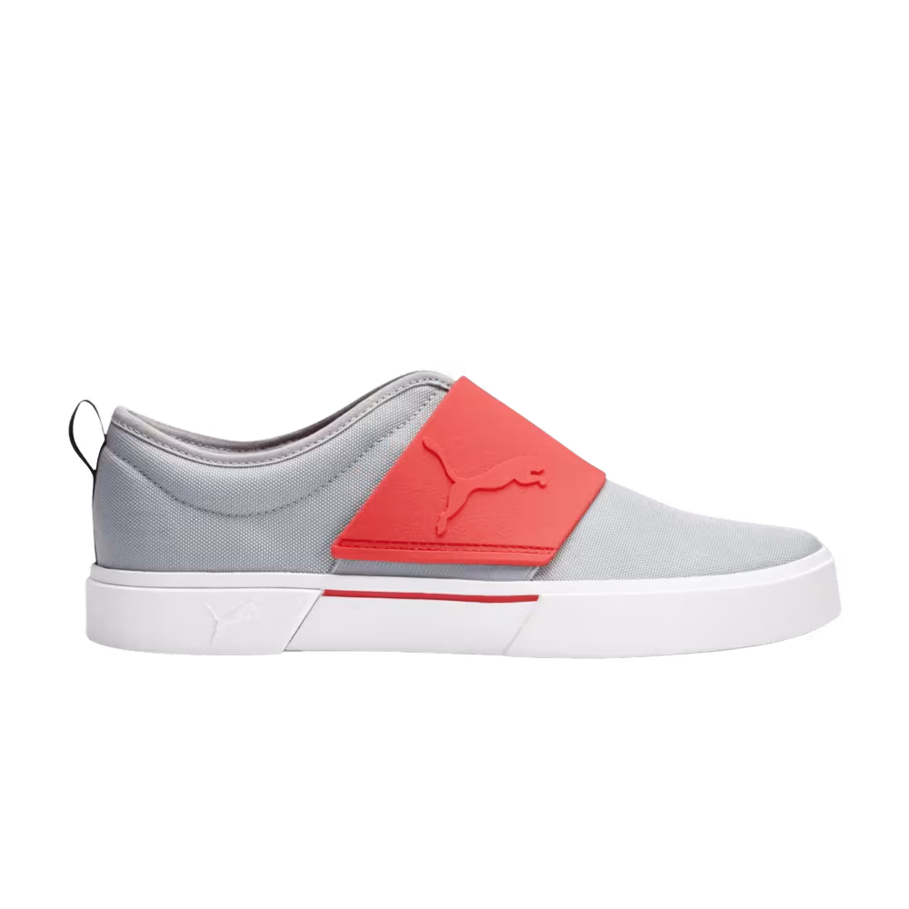 Puma El Rey II Slip-On Quarry High Risk Red