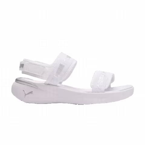 Puma Wmns Sportie Sandal 'White Metallic Silver'