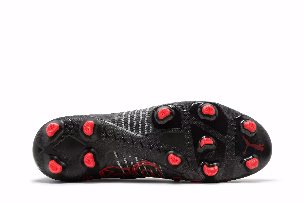 Puma Future Z 1.2 FG AG Black Sunblaze, view 5