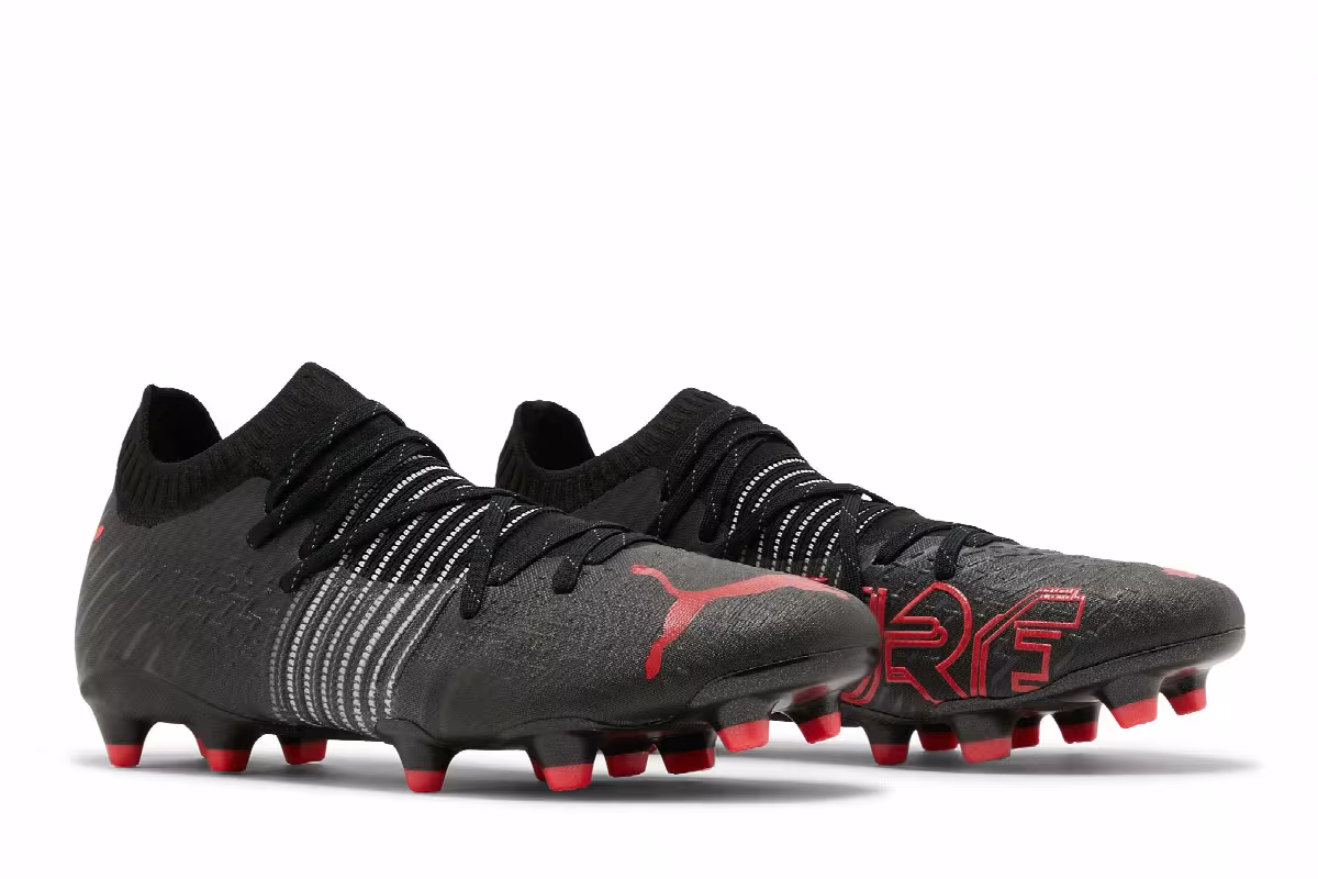 Puma Future Z 1.2 FG AG Black Sunblaze, view 9