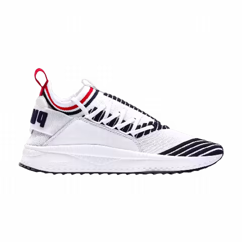 Puma Tsugi Jun 'Sport Stripes - White Peacoat'
