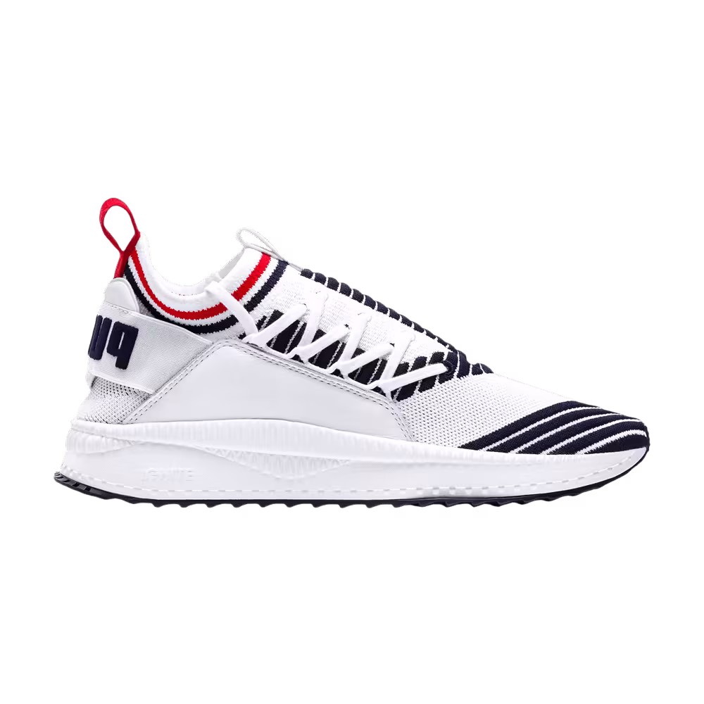 Puma Tsugi Jun Sport Stripes - White Peacoat