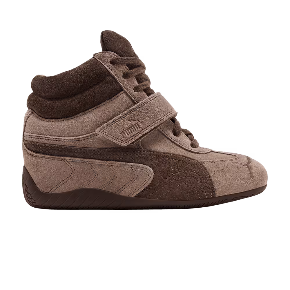 Puma Women's Speedcat Wedge Totally Taupe Chocolate