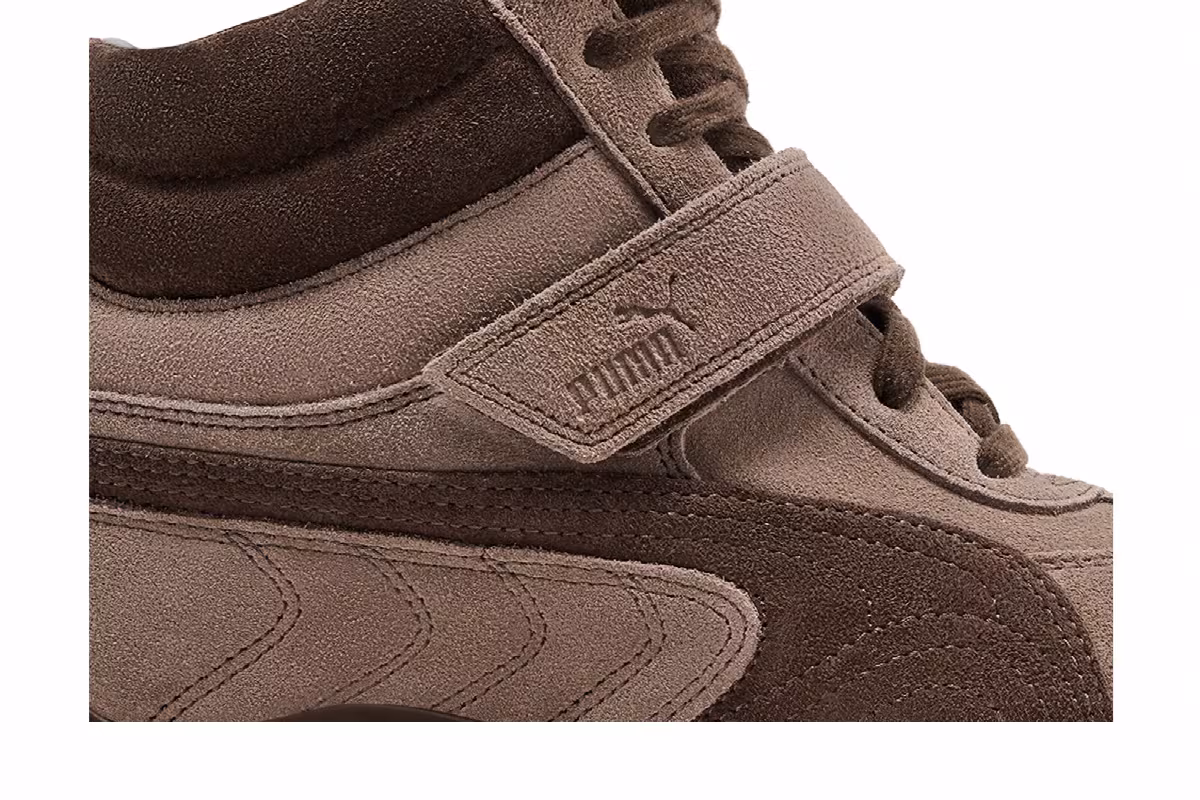 Puma Women's Speedcat Wedge Totally Taupe Chocolate, view 3