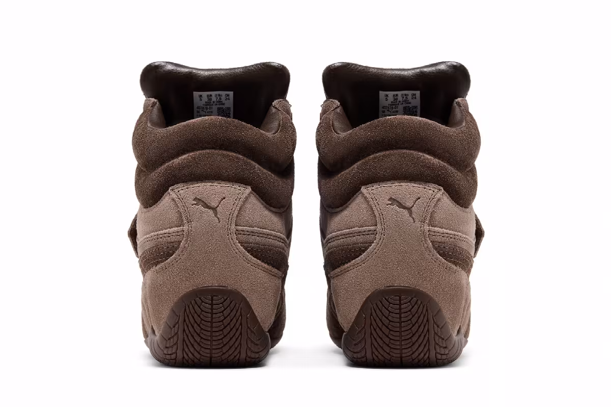 Puma Women's Speedcat Wedge Totally Taupe Chocolate, view 7